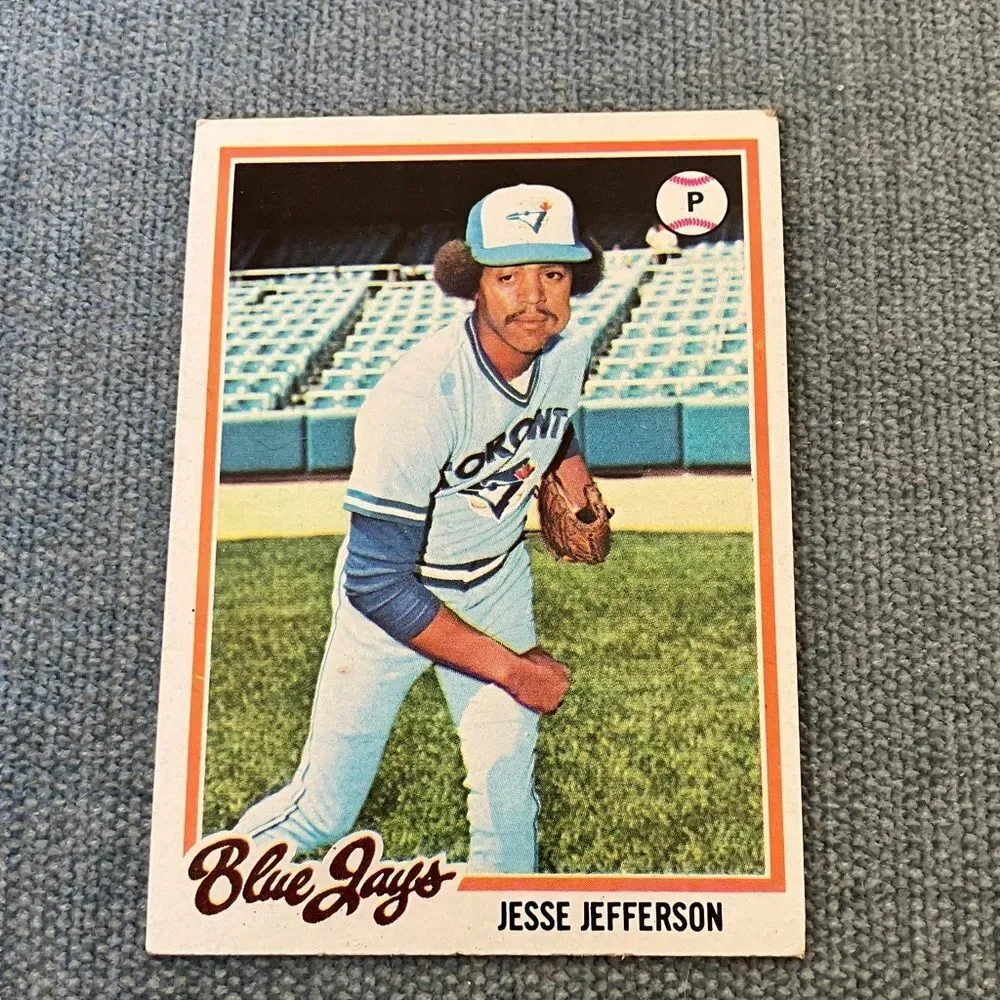 1978 Topps Toronto Blue Jays Baseball Card Trading Card